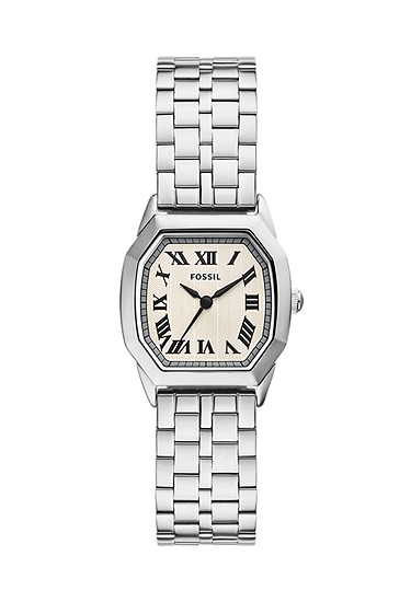 Harlow 27mm Three-Hand Stainless Steel Watch