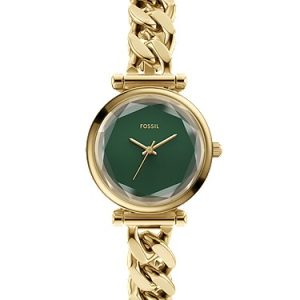 Carlie Mini 28mm Three-Hand Gold-Tone Stainless Steel Watch