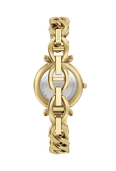 Carlie Mini 28mm Three-Hand Gold-Tone Stainless Steel Watch - Image 3
