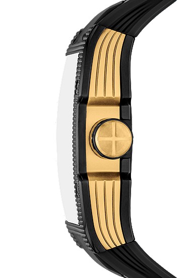 Machine X1 42mm Automatic Black Silicone Watch - Image 4