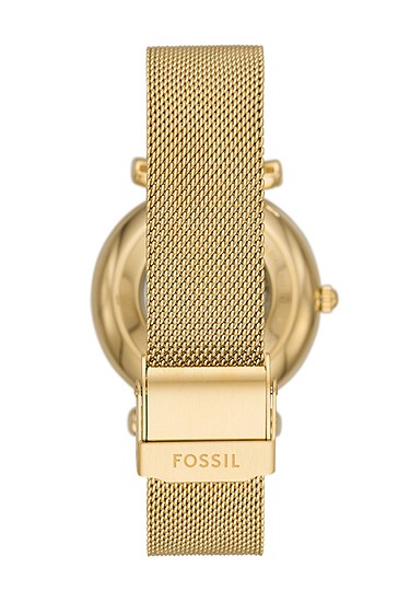 Carlie 35mm Automatic Gold-Tone Stainless Steel Mesh Watch - Image 2