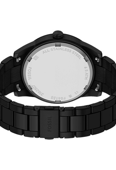 Pearson 42mm Multifunction Black Stainless Steel Watch - Image 6