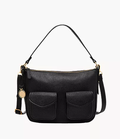Jolie Leather Cargo Crossbody Bag