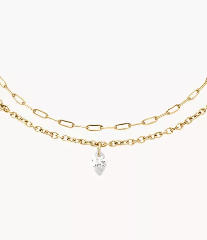 Ellis Shaky Glitz Gold-Tone Stainless Steel Multi-Strand Bracelet - Image 3