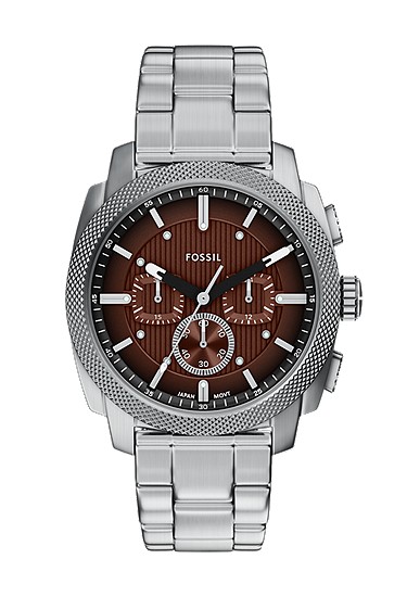 Machine 44mm Chronograph Stainless Steel Watch