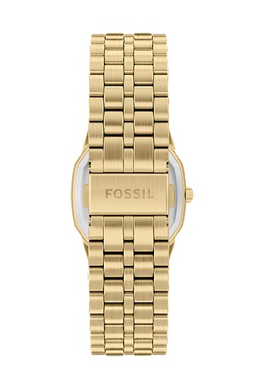 Harlow 33mm Three-Hand Gold-Tone Stainless Steel Watch - Image 3