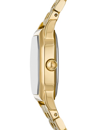 Harlow 27mm Three-Hand Gold-Tone Stainless Steel Watch - Image 5