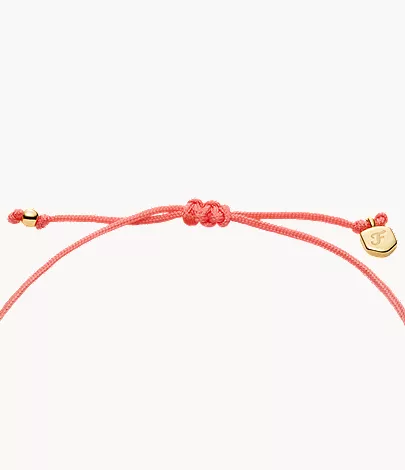 Sutton Mini Moments Coral Gold-Tone Brass Seashell Bracelet - Image 4