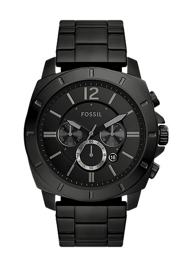 Privateer 48mm Chronograph Black Stainless Steel Watch