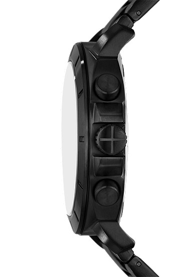 Privateer 48mm Chronograph Black Stainless Steel Watch - Image 3