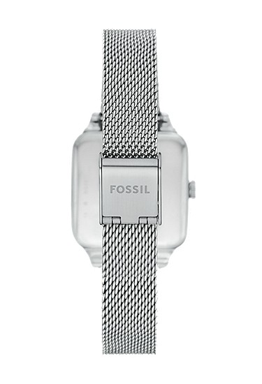 Colleen 28mm Three-Hand Stainless Steel Mesh Watch - Image 2