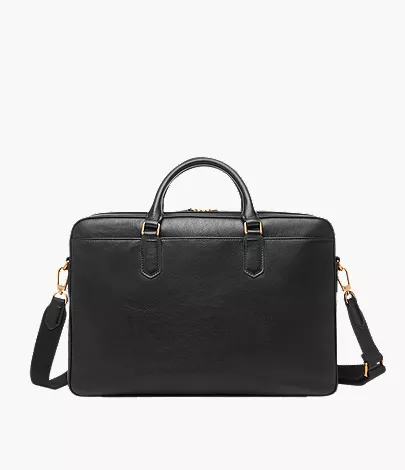 Asher Leather Briefcase - Image 3