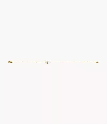 Sutton Radiant Wings White Mother-of-Pearl Butterfly Chain Bracelet - Image 5