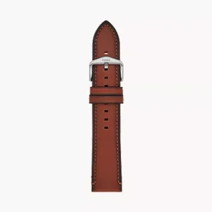 22mm Amber LiteHide? Leather Strap