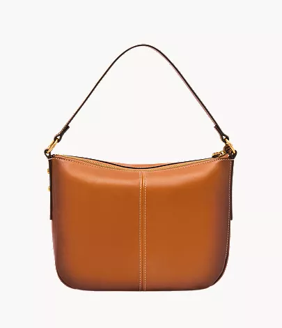Jolie Leather Small Bucket Crossbody Bag - Image 4