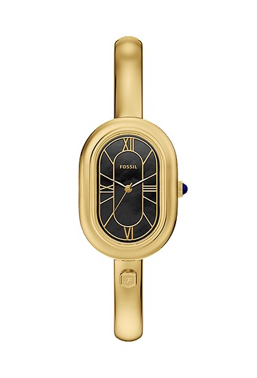 Sloan 25mm Three-Hand Gold-Tone Stainless Steel Watch Bangle