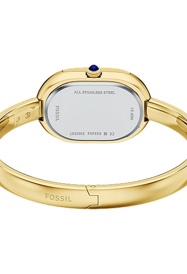Sloan 25mm Three-Hand Gold-Tone Stainless Steel Watch Bangle - Image 6
