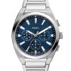 Everett 44mm Chronograph Stainless Steel Watch
