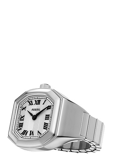 Harlow Watch Ring 17mm Two-Hand Stainless Steel