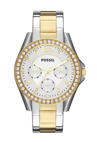 Riley 38mm Multifunction Two-Tone Stainless Steel Watch