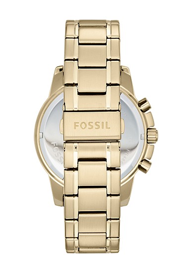 Dean 45mm Chronograph Gold-Tone Stainless Steel Watch - Image 3