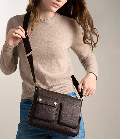 Maysen Leather Crossbody Bag - Image 2