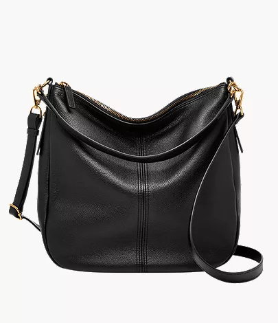 Jolie Leather Hobo Bag