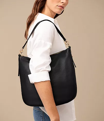Jolie Leather Hobo Bag - Image 5