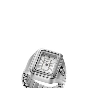 Raquel Watch Ring 14mm Two-Hand Stainless Steel