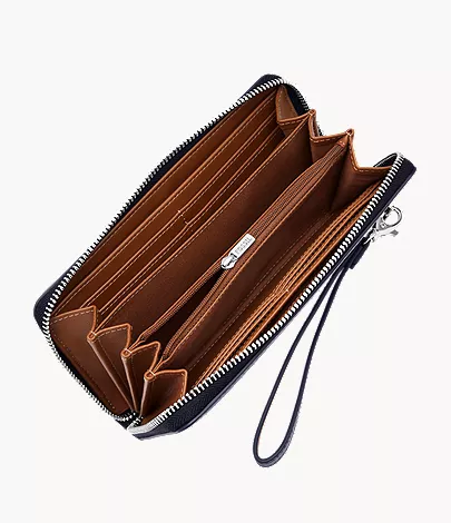 Logan Zip Around Clutch - Image 2