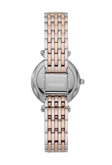 Carlie Mini 28mm Three-Hand Two-Tone Stainless Steel Watch - Image 2