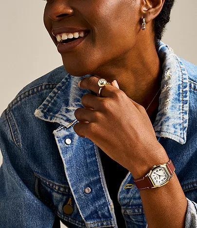 Bright Baubles Gold-Tone Brass Center Focal Ring - Image 6
