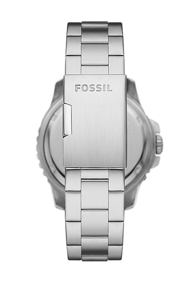Fossil Blue GMT 46mm Stainless Steel Watch - Image 3