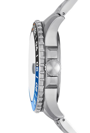 Fossil Blue GMT 46mm Stainless Steel Watch - Image 4