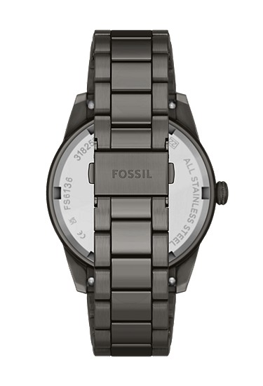 Pearson 42mm Multifunction Gunmetal Stainless Steel Watch - Image 3