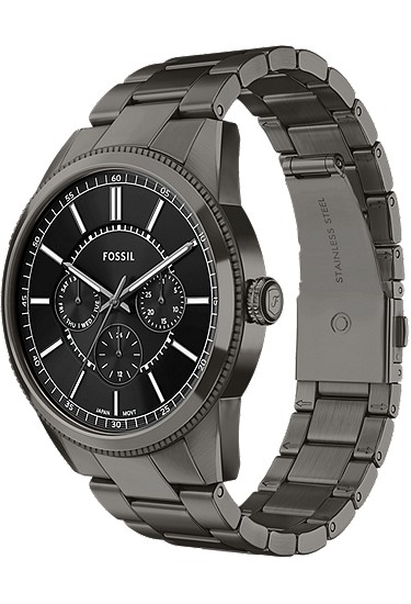 Pearson 42mm Multifunction Gunmetal Stainless Steel Watch - Image 8
