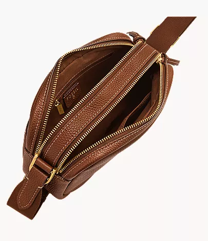 Danni Leather Crossbody Bag - Image 4