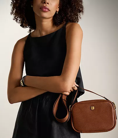 Danni Leather Crossbody Bag - Image 7
