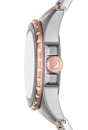 Fossil Blue Dive 36mm Three-Hand Two-Tone Stainless Steel Watch - Image 3