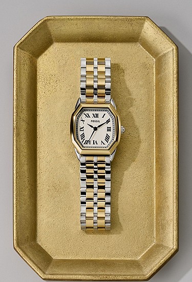 Harlow 27mm Three-Hand Two-Tone Stainless Steel Watch - Image 5