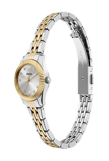 Scarlette Mini 20mm Three-Hand Two-Tone Stainless Steel Watch - Image 8