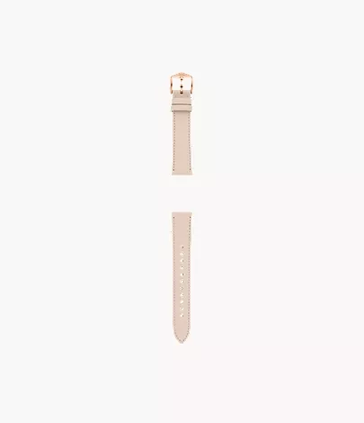 18mm Light Beige LiteHide? Leather Strap - Image 2
