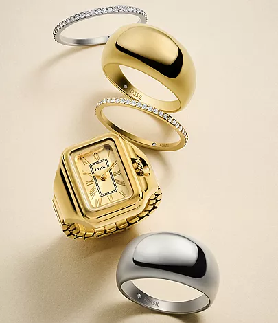 Ellis Domed Collection Stainless Steel Band Ring - Image 5