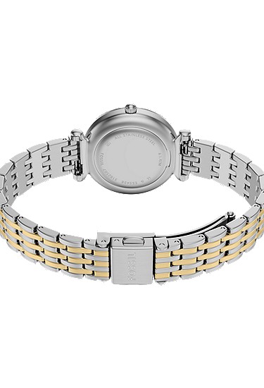Carlie Mini 28mm Three-Hand Two-Tone Stainless Steel Watch - Image 6