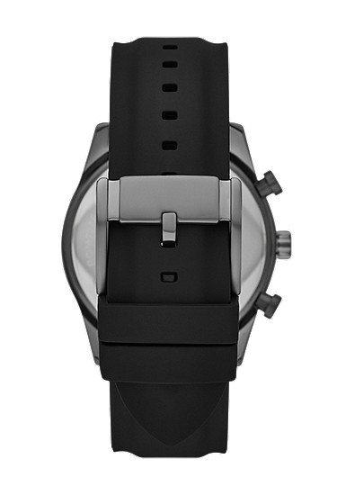 Sullivan 44mm Multifunction Black Silicone Watch - Image 2