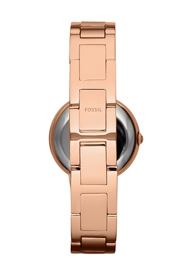 Virginia 30mm Rose-Tone Stainless Steel Watch - Image 2