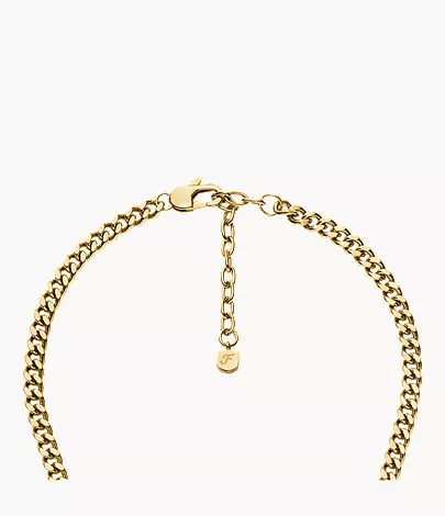 Sutton Gold-Tone Stainless Steel Heart Necklace - Image 6