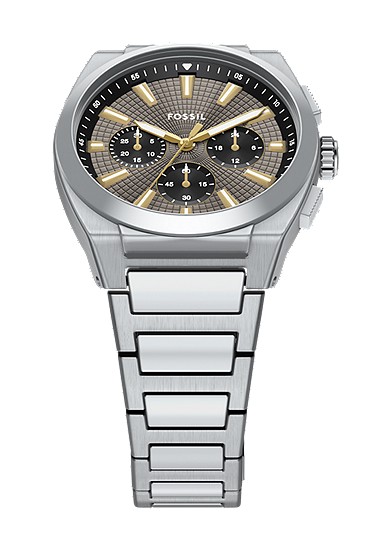 Everett 44mm Chronograph Stainless Steel Watch - Image 4