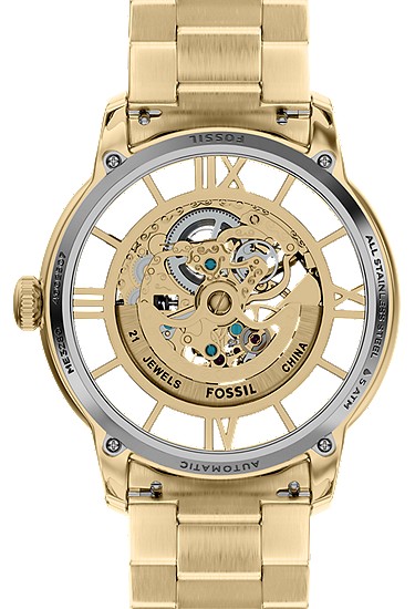 Townsman 44mm Automatic Gold-Tone Stainless Steel Watch - Image 5
