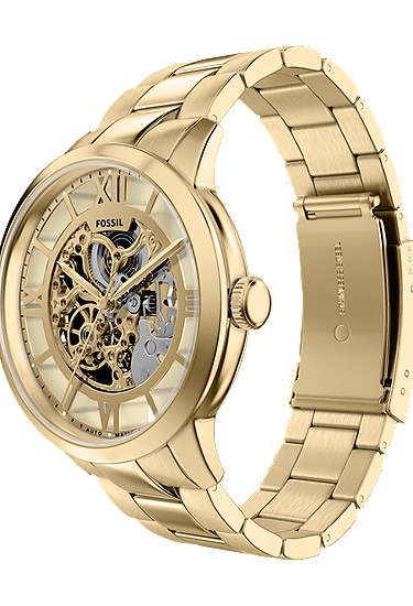 Townsman 44mm Automatic Gold-Tone Stainless Steel Watch - Image 8